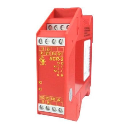Idem Safety Switches Usa IDEM SCR-2 Relay-Std Screw Terminals, RD 180001